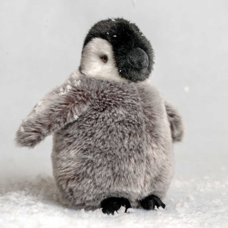 Peluche Animigos - Bébé Pingouin Empereur