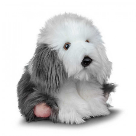 Peluche Animigos - Chien Bobtail