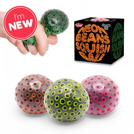 Scrunchems Neon Beans Squish Ball