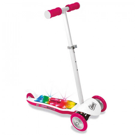 Light Burst Scooter Pink & White - Mail Order Boxed