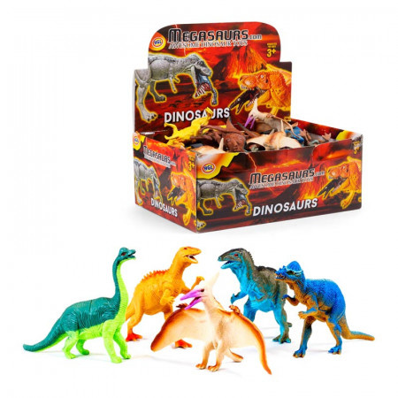 Dinosaures 6-7 pouces 12 mod&egrave;les