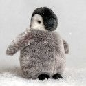 Peluche Animigos - Bébé Pingouin Empereur