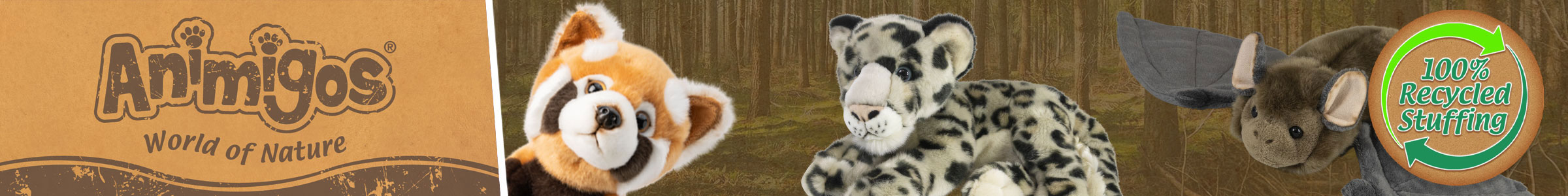 Animigos World of Nature Plush Toys